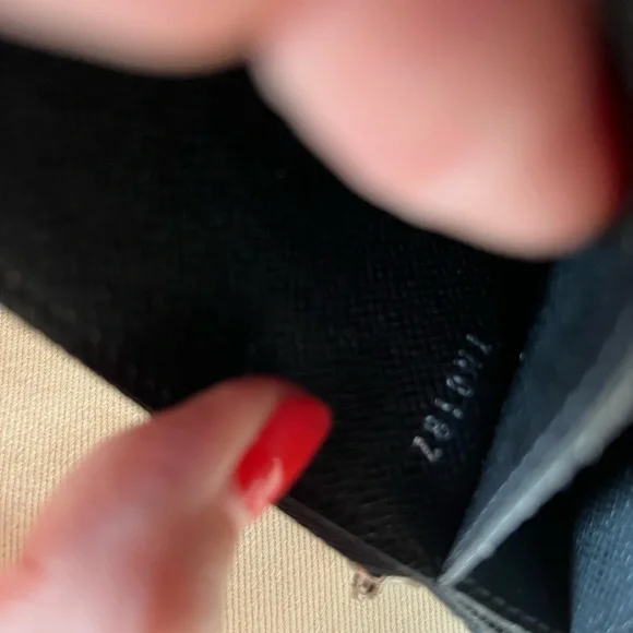 Louis Vuitton Black Damier Graphite Long Wallet on Chain - Picture 12 of 14